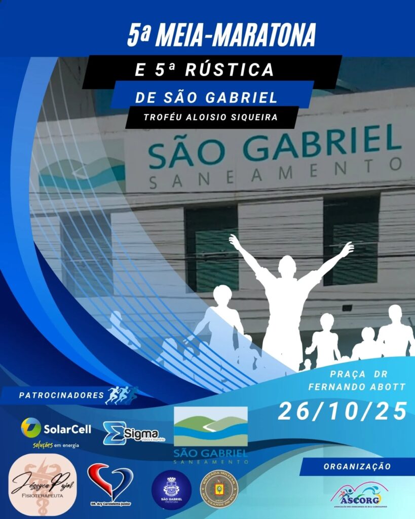 5ª Meia Maratona de São Gabriel - e 5ª Rústica de São Gabriel - 5 km 525044213 18318507184239790 2934530410808787060 n